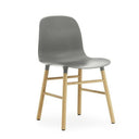 Form Chair, Grey/Oak