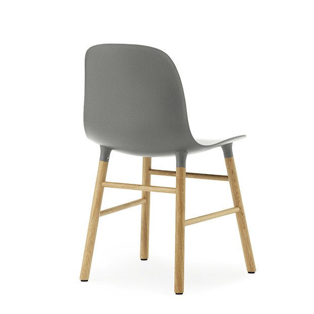 Form Chair, Grey/Oak