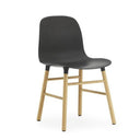 Form Chair, Black/Oak
