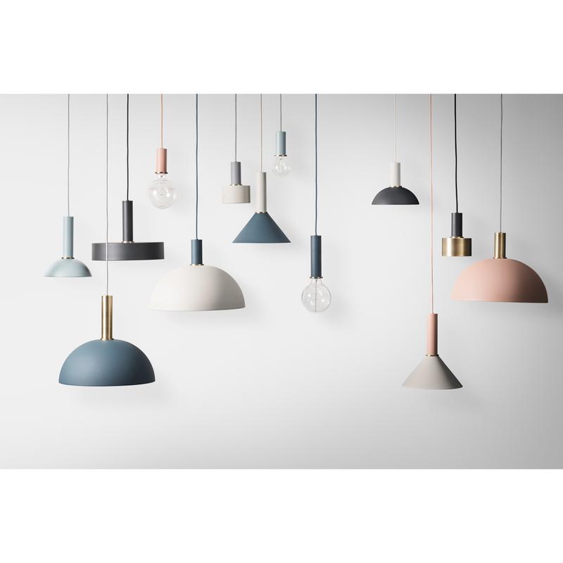 Collect LIghting, Socket Pendant Low - Black