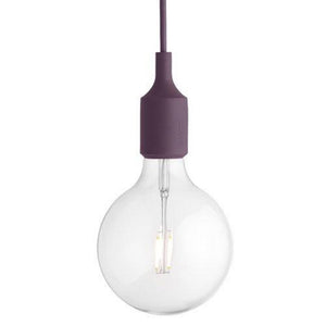 E27 Light, Burgundy, LED