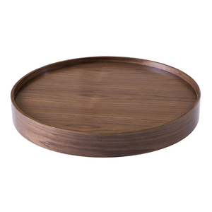 Drum Tray, Large Walnut