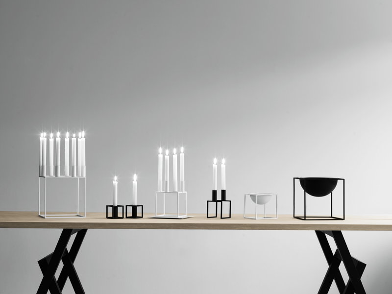 Kubus 8, White *Discontinued!-Household accessories-ByLassen Copenhagen-vancouver special