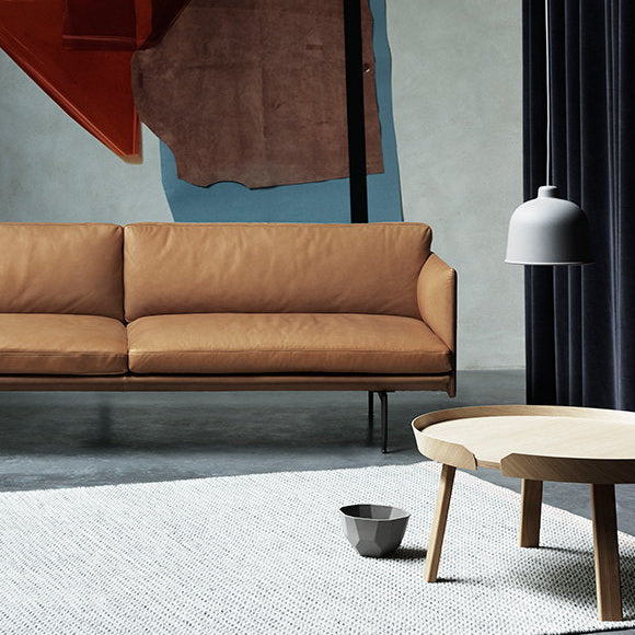 Around Coffee Table, Large, Ash