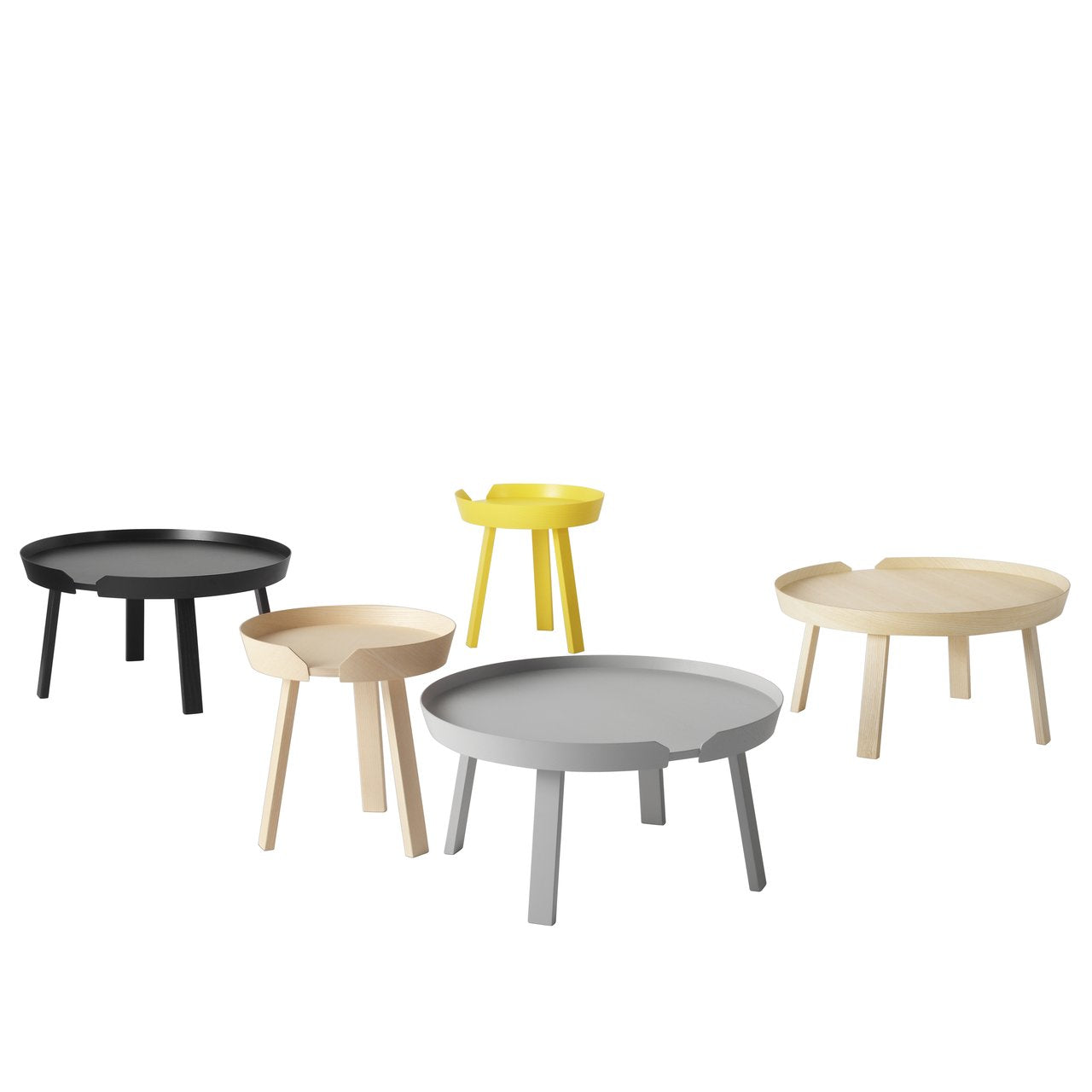 Around Coffee Table, Large, Grey