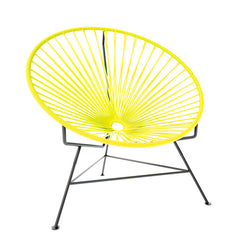 Condesa Chair, Yellow Cord/ Black Frame