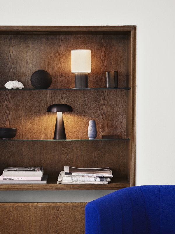 Como SC53 Portable Lamp, Bronzed Brass