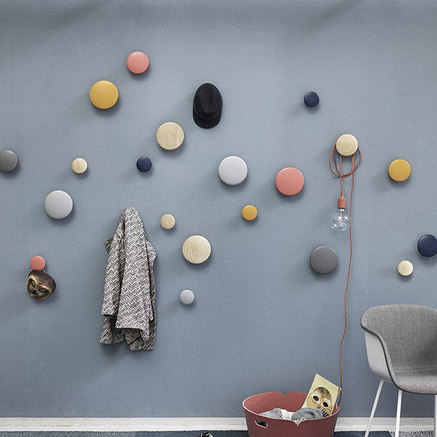 The Dots Single Large, Midnight Blue