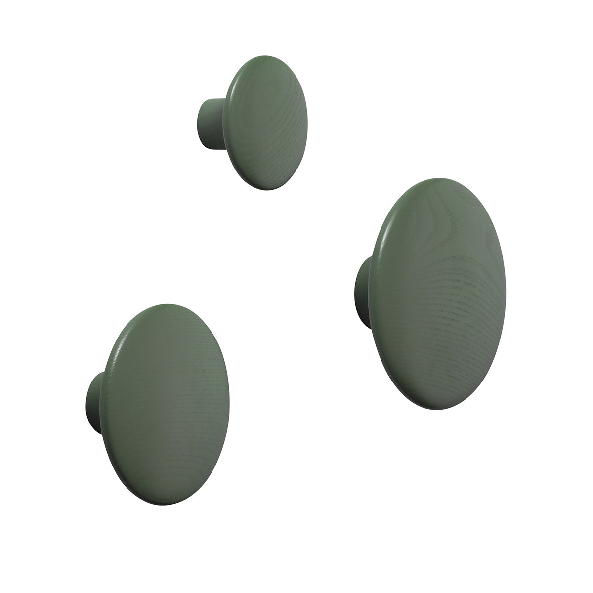 The Dots single small, Dusty Green