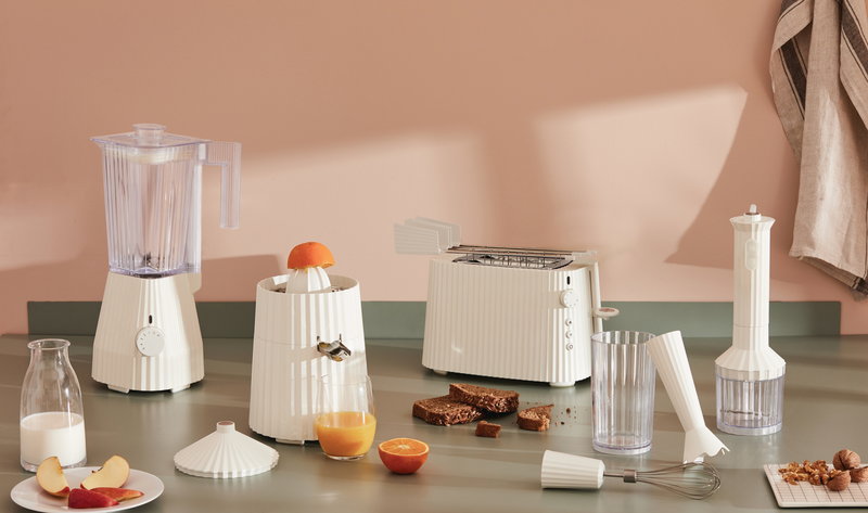 Plisse Electric Citrus Squeezer, White