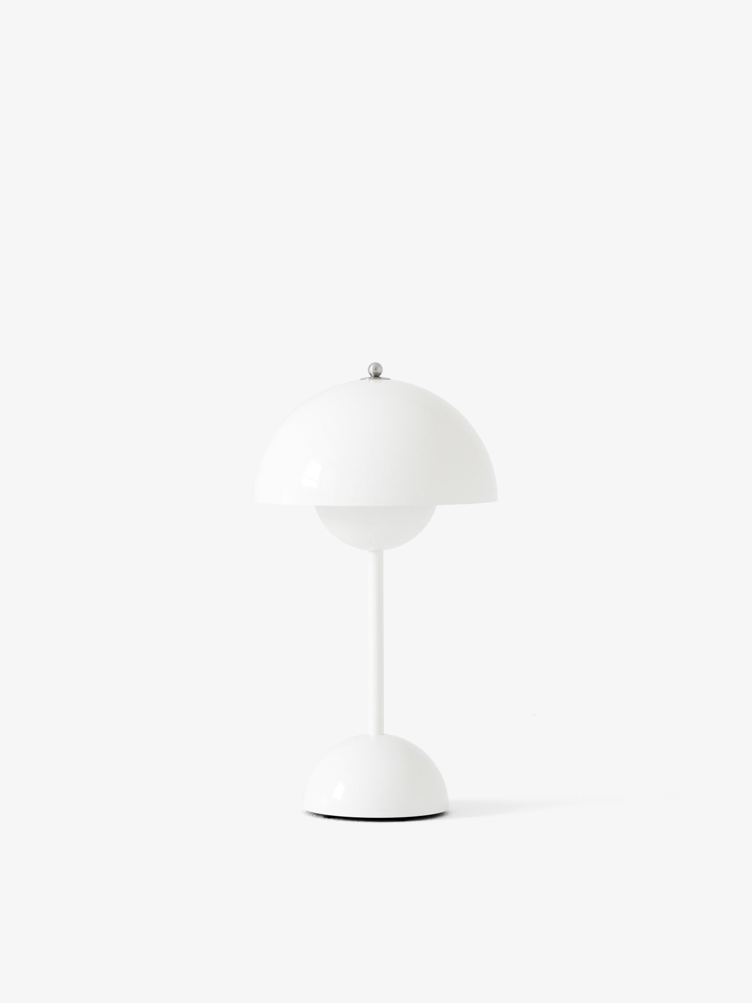 Flowerpot Portable Table Lamp VP9, White