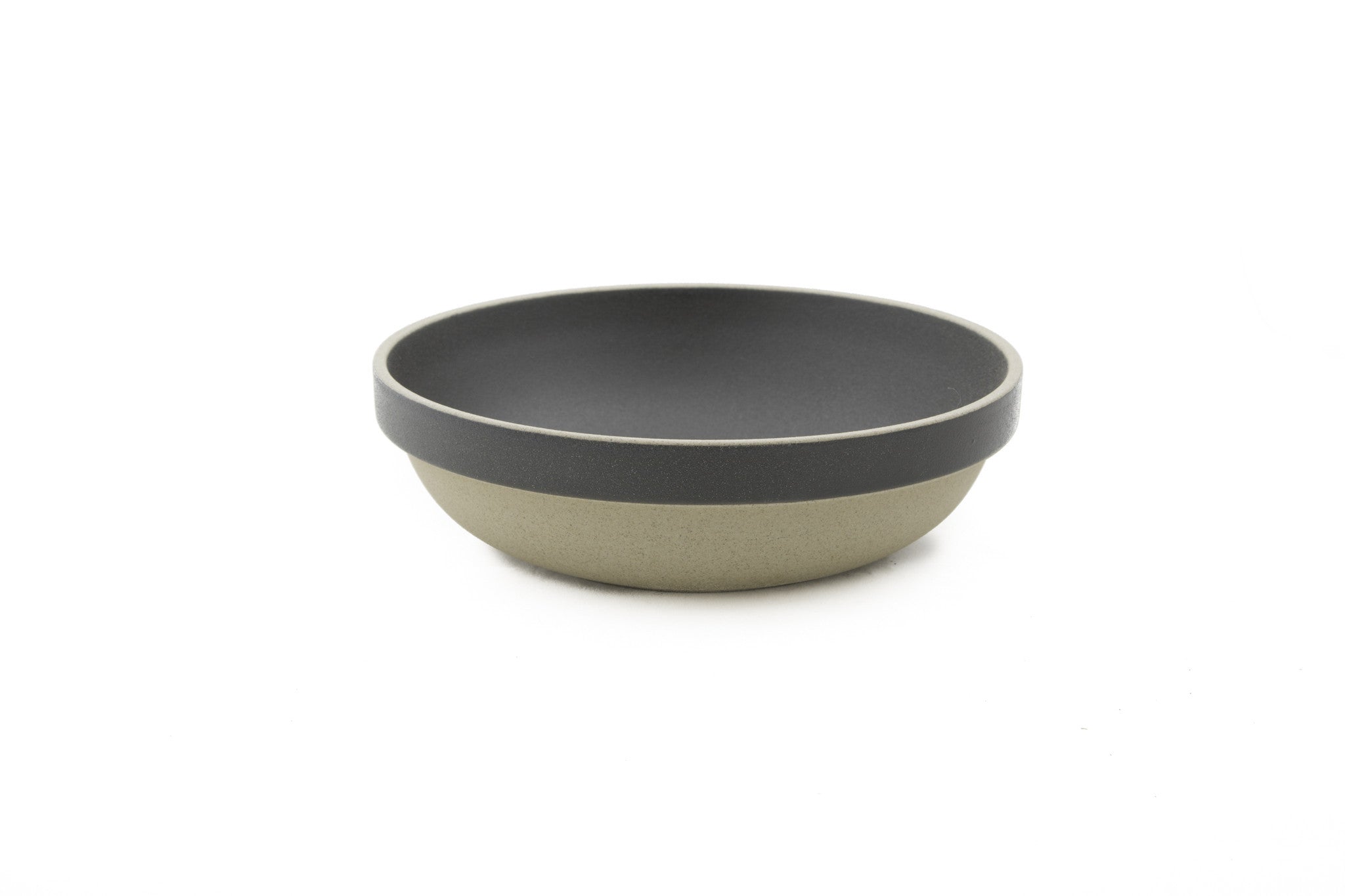 Hasami Round Bowl, 7.25", Black