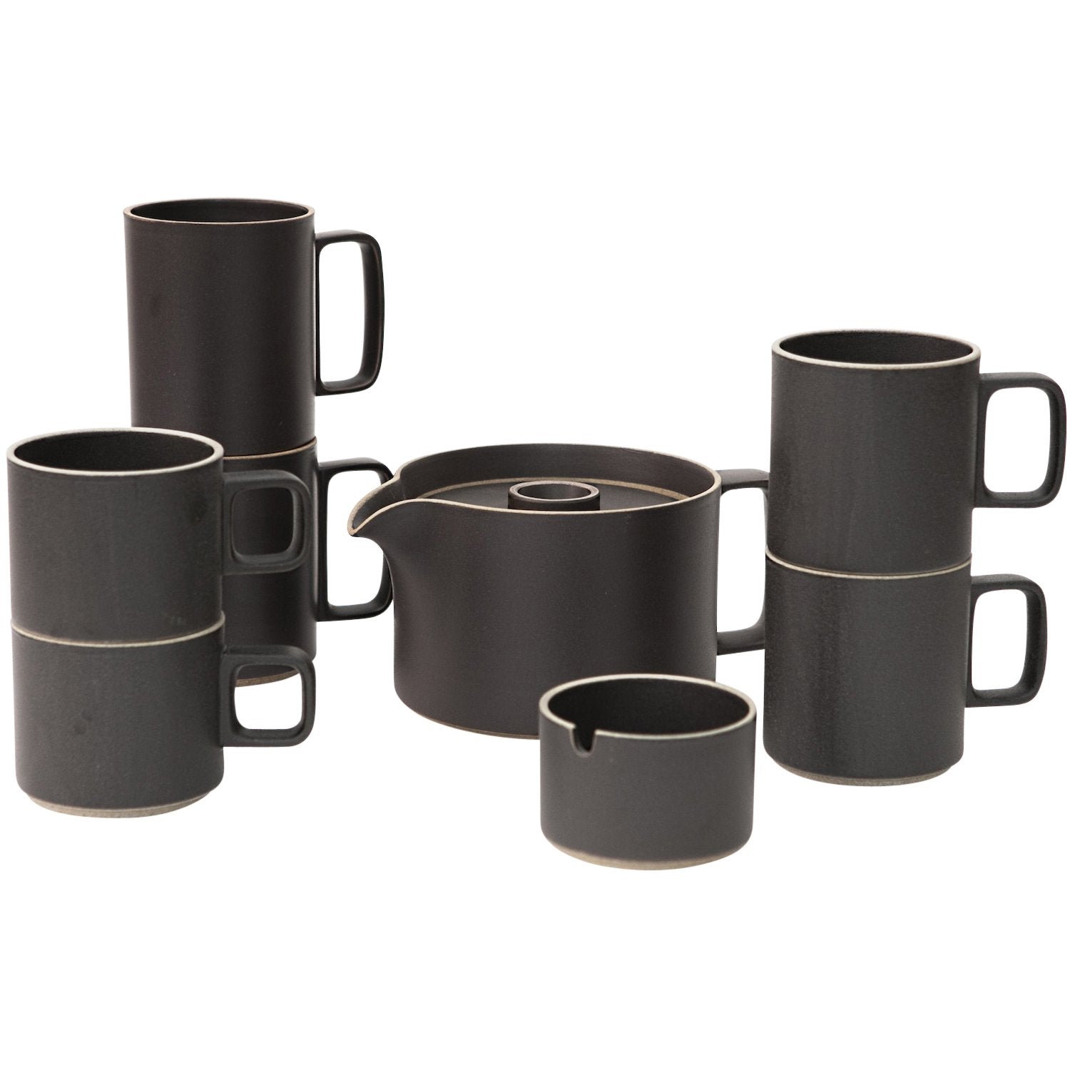 Hasami Mug Black 10oz