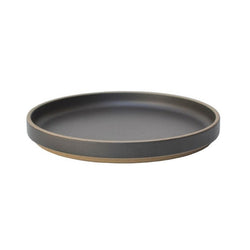 Hasami Porcelain Plate, 8.6” Black