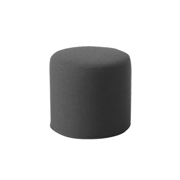 DRUMS, pouf high 45x40 cm, medium grey 623 felt