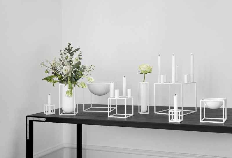 Kubus 8, White *Discontinued!-Household accessories-ByLassen Copenhagen-vancouver special