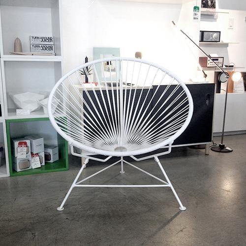 Condesa Chair, Deep Blue/ Black Frame