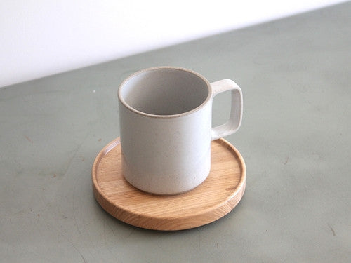 Hasami Mug, 13oz Gloss Grey