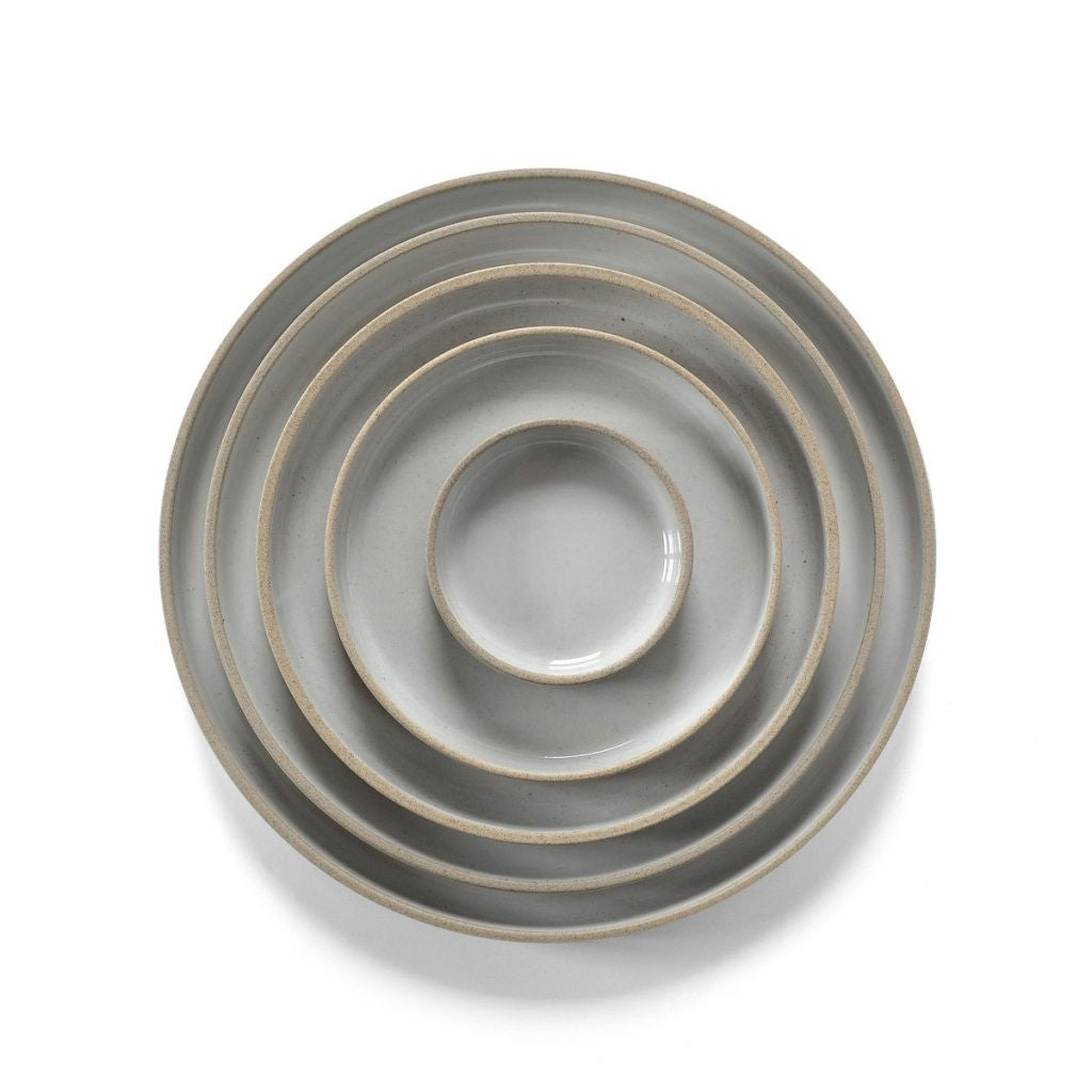 Hasami Plate 5.6", Gloss Grey