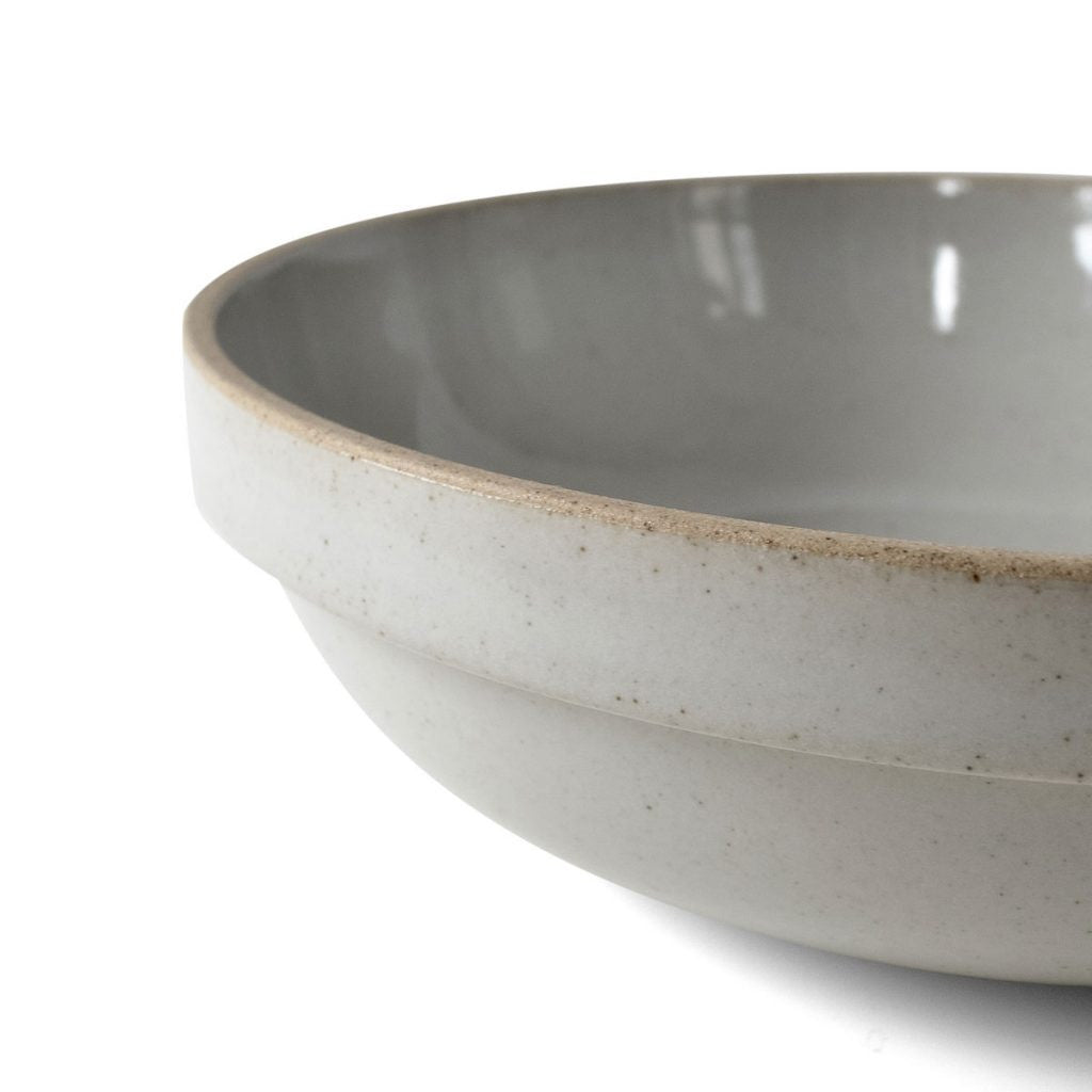 Hasami Bowl Round 7.25",  Gloss Grey