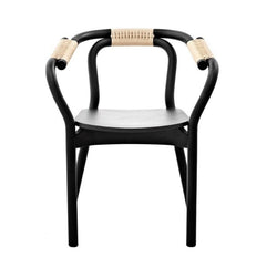 Knot Chair, Black/Nature