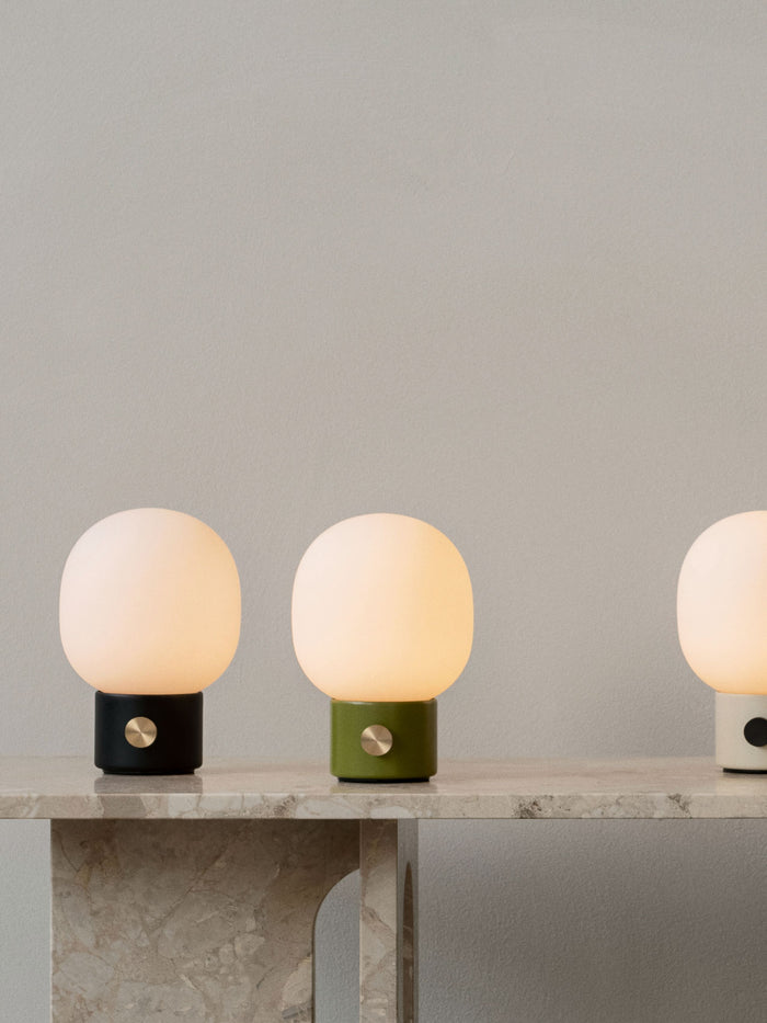 Portable JWDA Lamp, Albaster White-Lighting-Audo-vancouver special