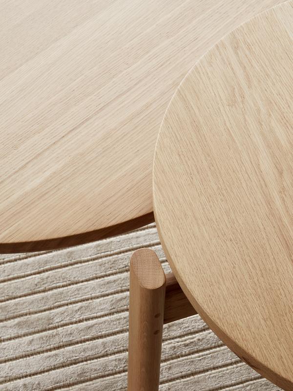 Passage Lounge Table, Large 35.4", Natural Oak-Tables-Audo-vancouver special