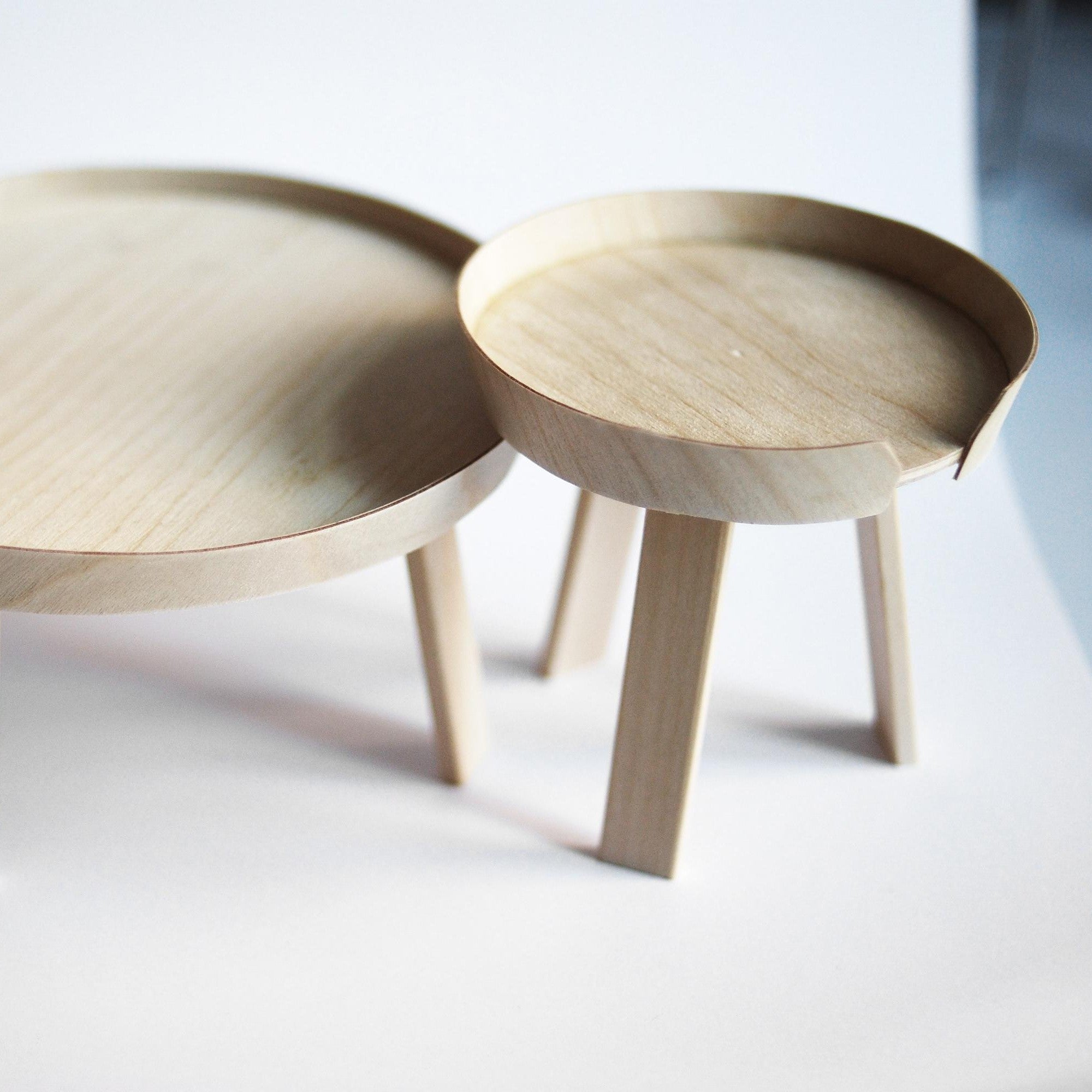 Around Coffee Table, Small, Oak