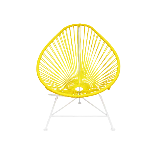 Baby Acapulco, Yellow Cord/White Base