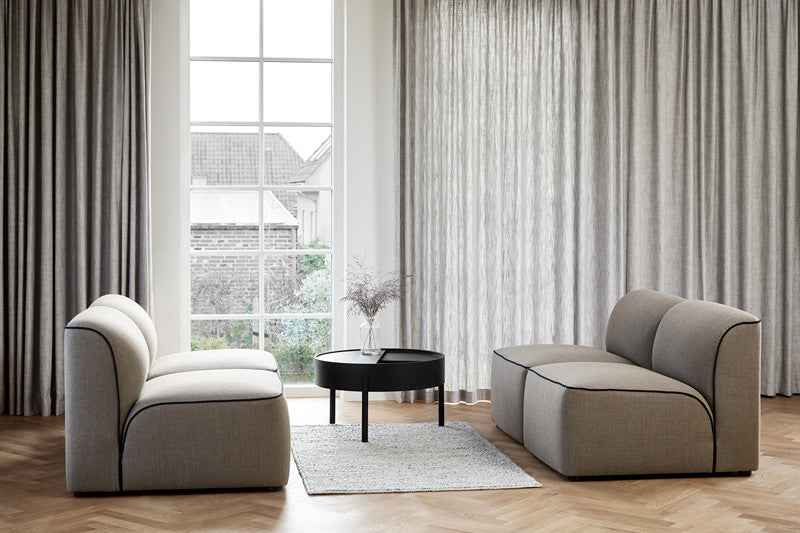 Tact Rug, dark grey, 170 x 240 cm