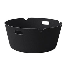 Restore Round Basket, Black