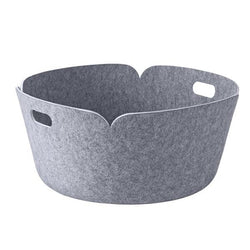 Restore Round Basket, Grey