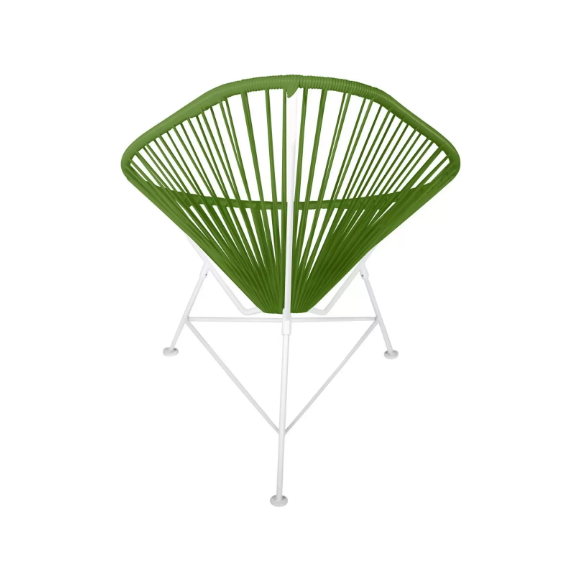 Acapulco Chair, Cactus Green Cord/White Base