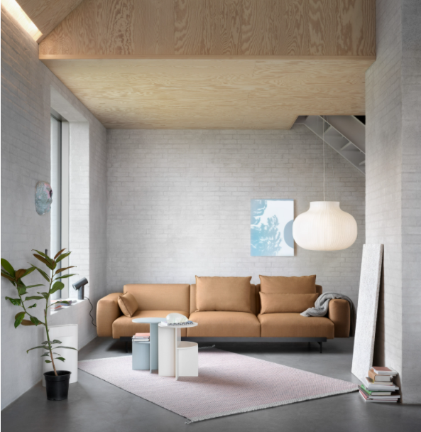 In Situ Sofa, 2-Seater, Config #5, Clay 12