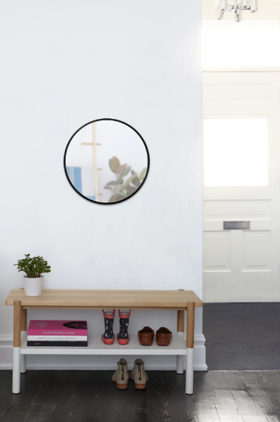 Hub Mirror 24", Black