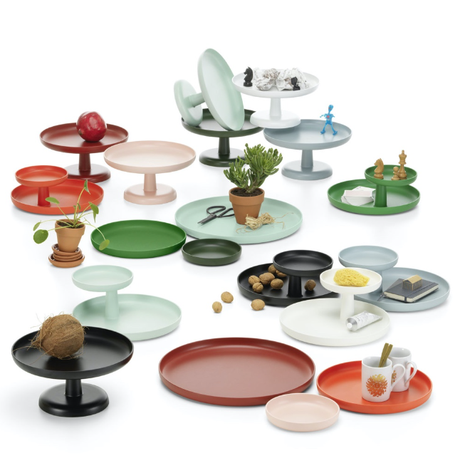 Rotary Tray, Poppy Red