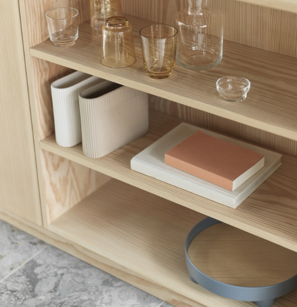 Platform Tray,  Dark Green