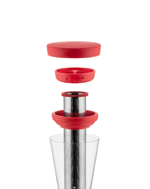 Mazagran Coffee Pitcher, Red