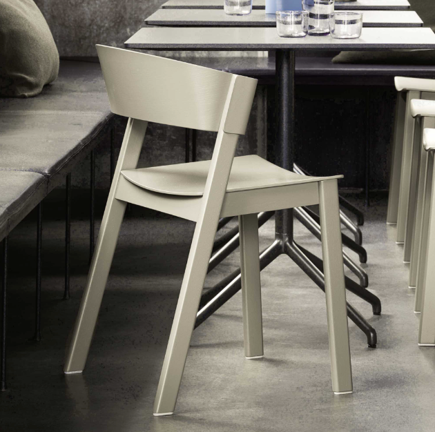 Cover Side Chair, Dark Beige
