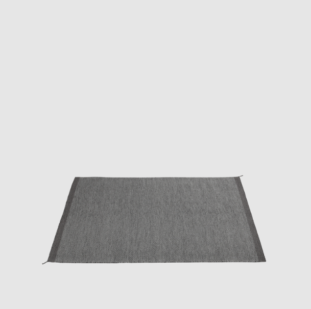 Ply Rug, Dark Grey 94" x 67"