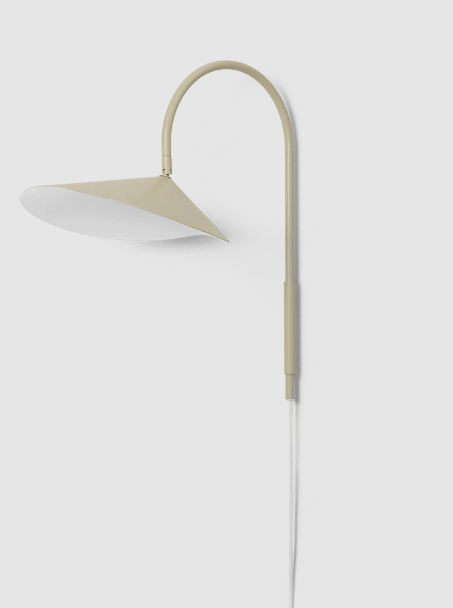 Arum Swivel Wall Lamp, Cashmere