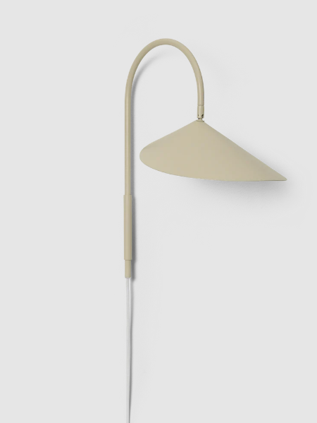 Arum Swivel Wall Lamp, Cashmere