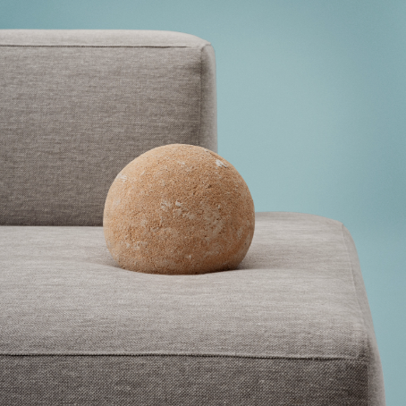 Connect Soft Modular 3-seater Sofa,  Config 2, Re-wool 128