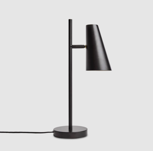 Cono Table Lamp, Black