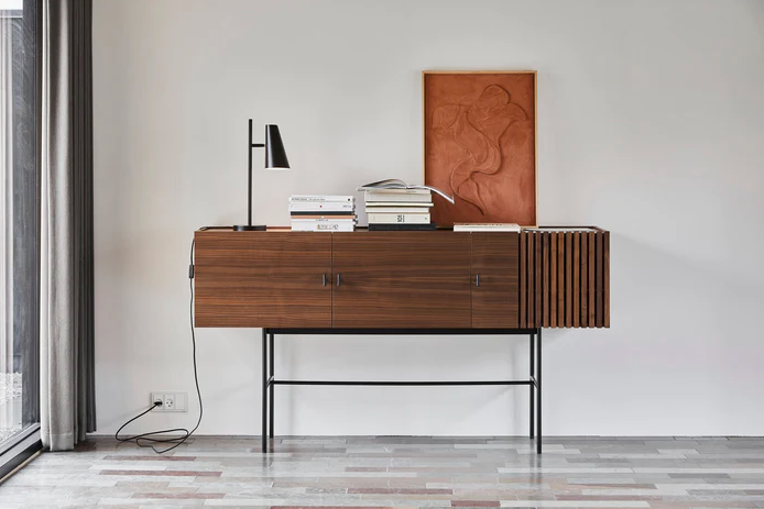 Cono Table Lamp, Black