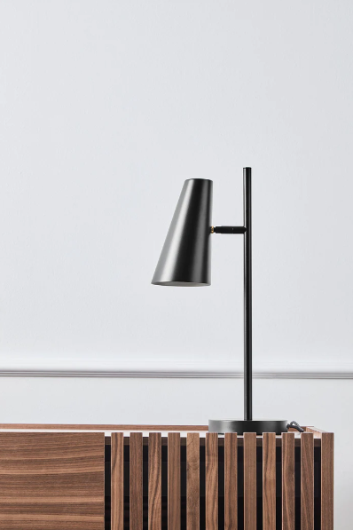 Cono Table Lamp, Black