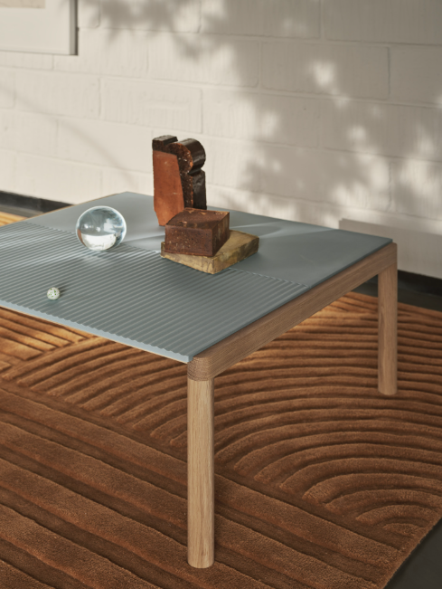 Relevo Rug, Burnt Orange, 5'6 x 7'9