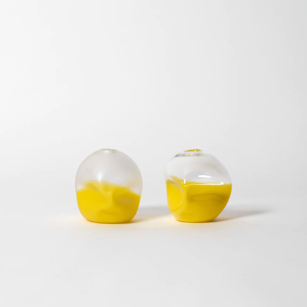 Splash Bottom Vase, Buttercup