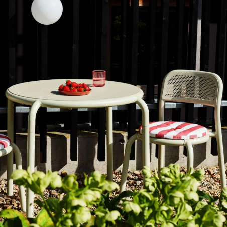 Toni Bistro Table Set + 2 chairs, Mist Green