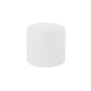 DRUMS, pouf high 45 x 40 cm, matador white 775